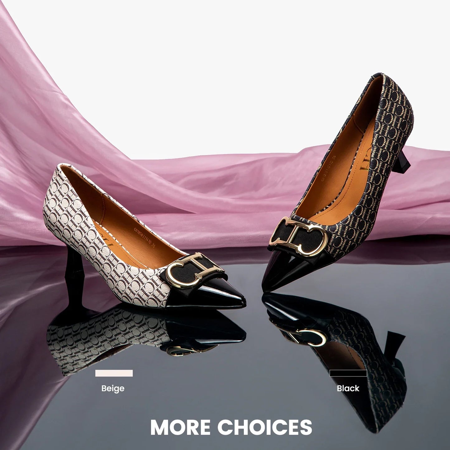 High Heels Women's Luxury Design Sandals Metallic Flower Square Toe Fine Heel Party Dress Shoes Brand High Heels 2024 Fashion