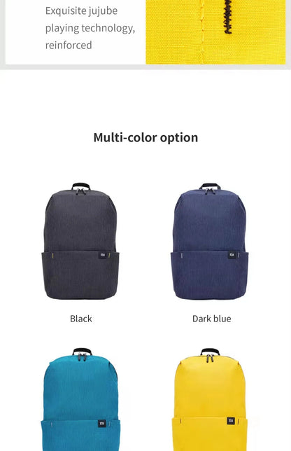 colorful small backpack men's and women's shoulder bag outdoor waterproof ultra-lightweight student portable sports bag