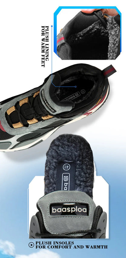 New Men's Shoes Outdoors Walking Sneakers Waterproof Shoes Comfort Tenis for Men Non-Slip
