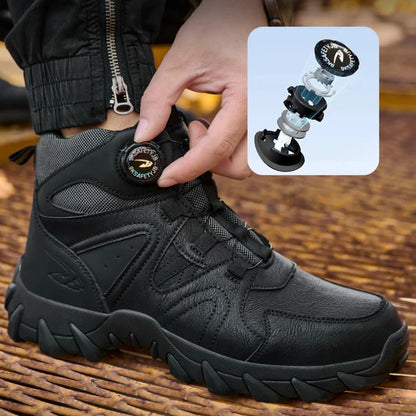 Work Safety Shoes Smash-proof and Puncture-proof Sports Safety Shoes Outdoor Mountaineering Wear-resistant Steel Boots