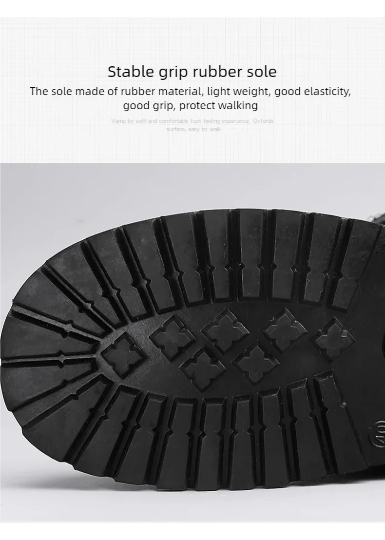 Men's boots four seasons new high-top outdoor casual boots safety protective work boots motorcycle boots plus size outdoor boots