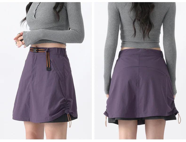 2026 High-Quality Outdoor Women's Mini Skirt, Anti-Exposure, Casual Breathable, Durable and Fashionable Ultra Short Skirt