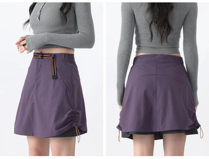 2026 High-Quality Outdoor Women's Mini Skirt, Anti-Exposure, Casual Breathable, Durable and Fashionable Ultra Short Skirt