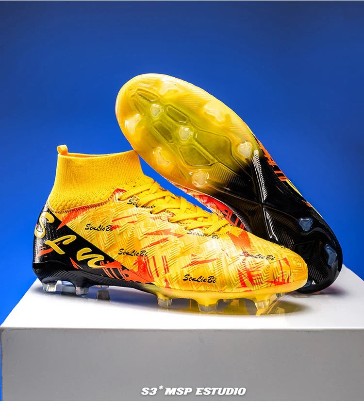 Professional Football Boots Men Soccer Shoes Society Football Cleats FG Lightweight Training Soccer Sneakers Outdoor Sports Shoe