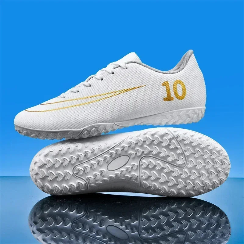 New Men Football Boots Professional Soccer Shoes Training Outdoor Adult Kids Ultralight TF/FG Sports Shoes Futsal High-quality
