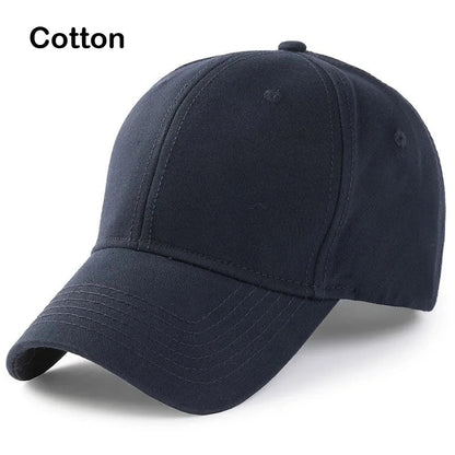 Summer Lightweight Quick Drying Baseball Cap Man  Plus Hat Male Outdoor Sport Oversized Men's Navy Baseball Cap for Big Heads