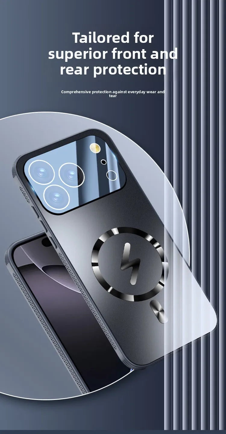 Magnetic Frosted iPhone 17 Pro Max 17pro Case with Heat Dissipation Full Protection for iPhone 17  Air Camera