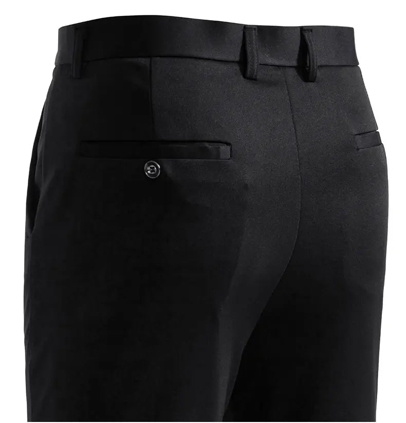 Male Smart Casual Pants Stretchy Men's Lightweight Quick Dry Breathable Slacks Casual Work Dress Pants for Men