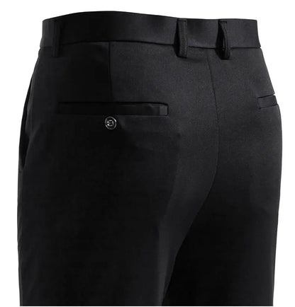 Male Smart Casual Pants Stretchy Men's Lightweight Quick Dry Breathable Slacks Casual Work Dress Pants for Men
