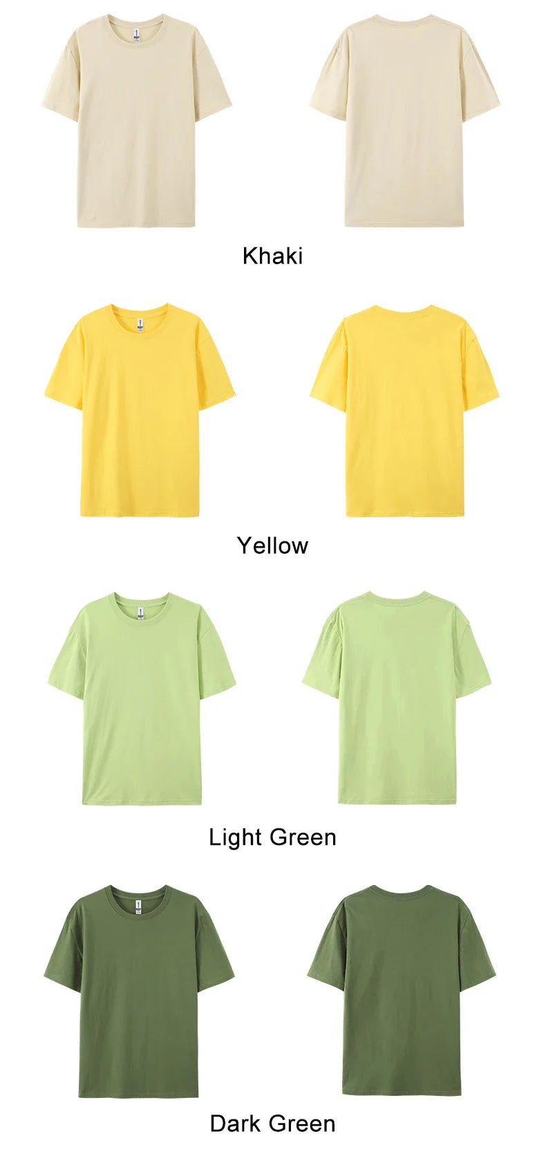 100% Cotton Solid T-shirts Summer Casual Women Sporty Short Sleeve Tees Fashion White Black Clothing Loose O-Neck Female Tops