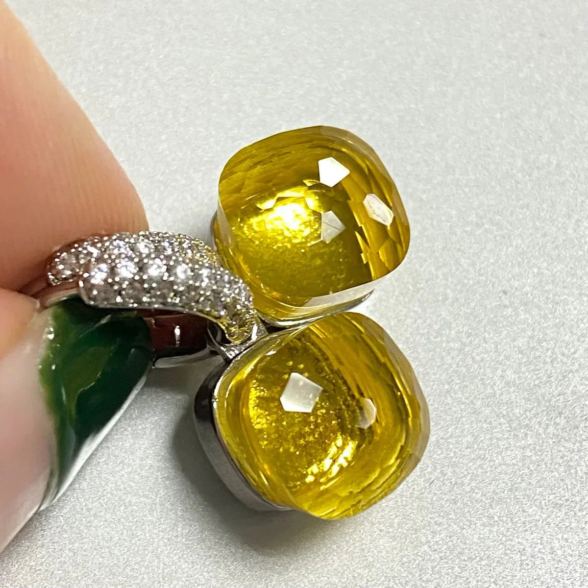 Classic Candy Color Earrings Inlay Transparent Zircon 27Colors Crystal Earrings Platinum Plated Fashion Jewelry For Women