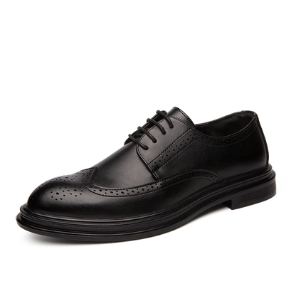 High Quality Brogues Men's Dress Shoes Classic Casual Business Shoes Men Trend Wedding Formal Office Oxford Leather Shoes Men