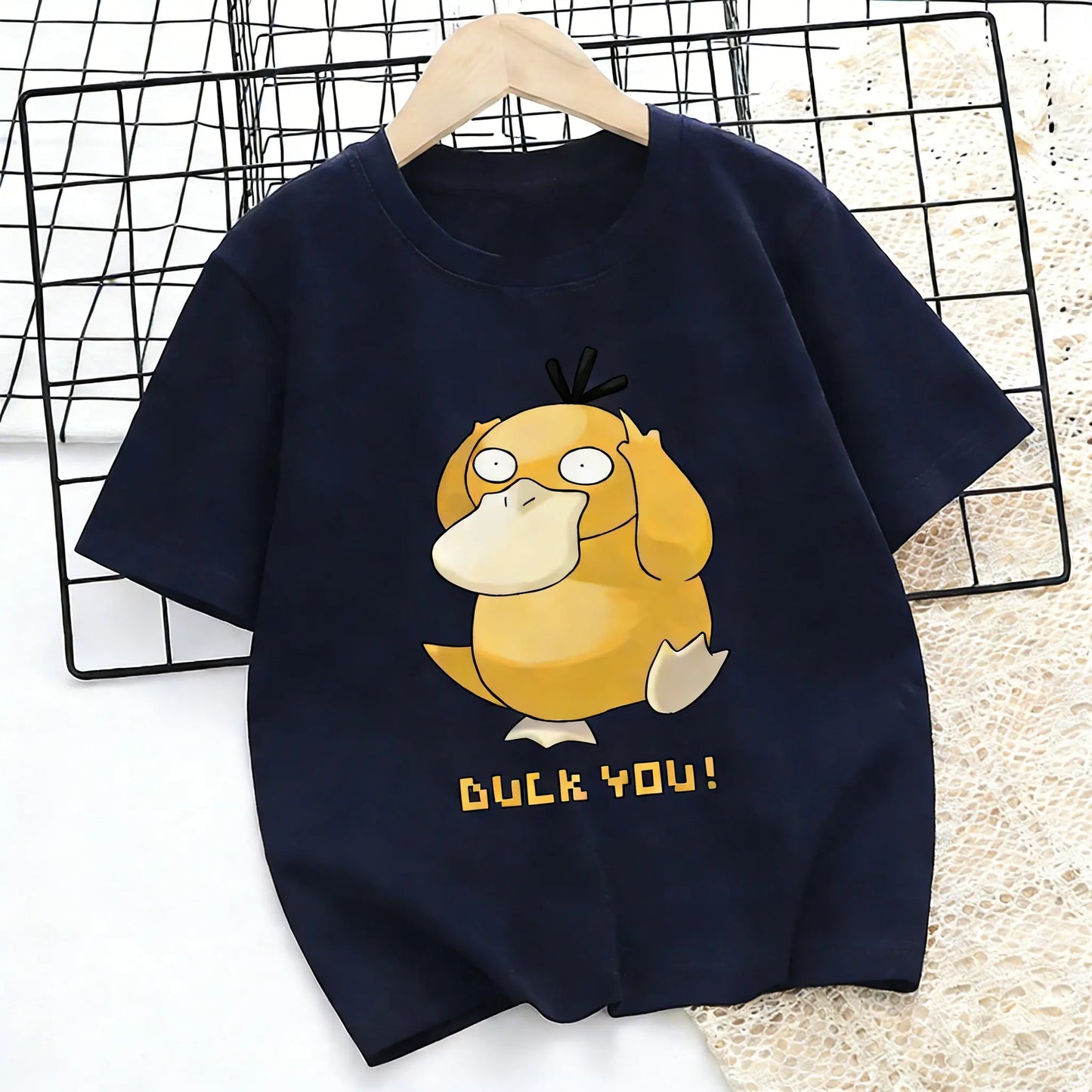Graphic T Shirt Man Women Short Sleeve Tee Top Streetwear Oversized Casual Parent-child Clothing