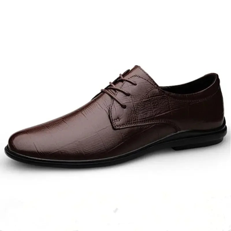 Round Toe High Quality Fashion Spring Autumn Men's Formal Shoes Luxury Designer Cheap Liquidation 2025 Style 39 Social Shoe Male