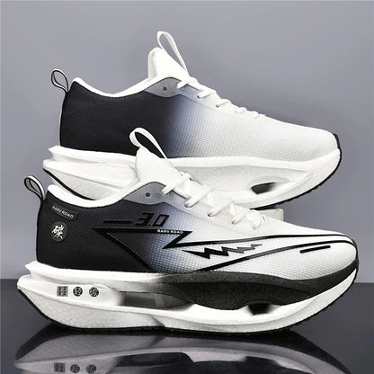 2026 Running Shoes Carbon Board Marathon Men Sports Breathable Lightweight Women's Comfy Athletic Antiskid Sneakers Casual New