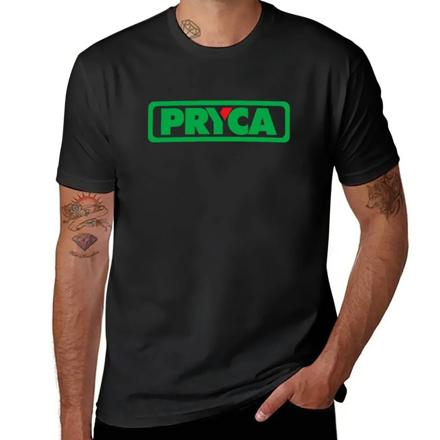 New Pryca T-Shirt kawaii clothes customs design your own outfits for men