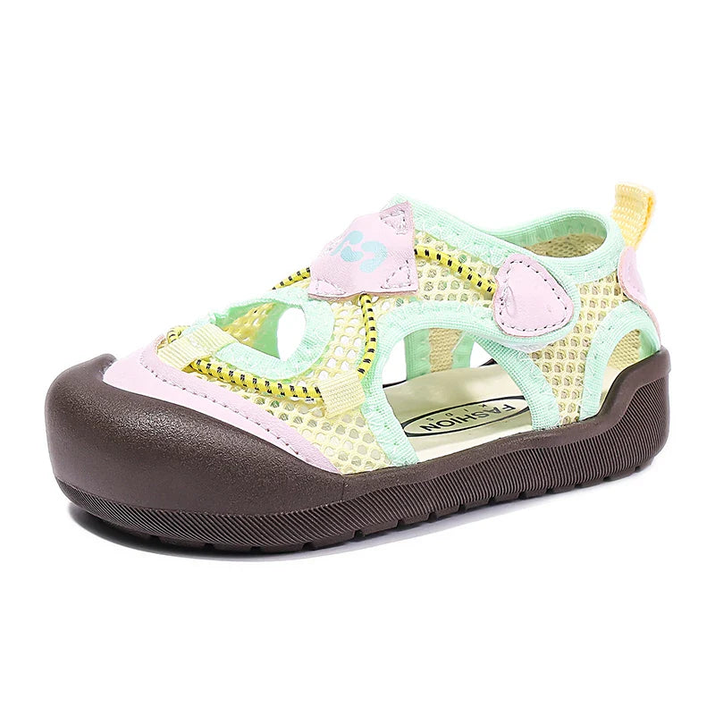 Boys Girls Recycled Adventure Sandals 2026 New Summer Kids Sporty Sandals Non-slip Versatile Chic Outdoor Barefoot Hiking Shoes