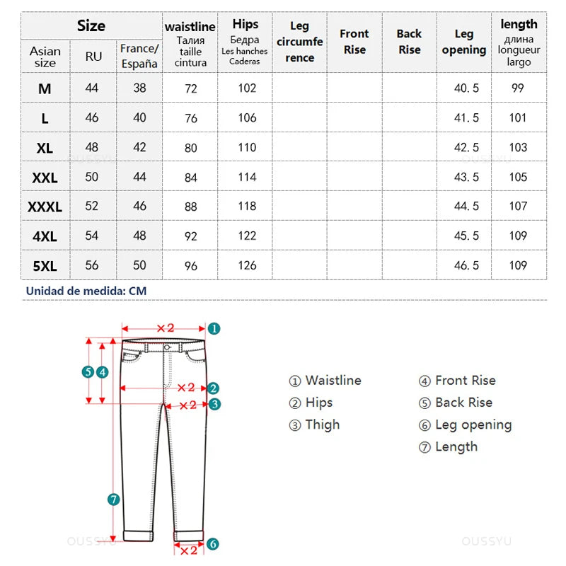 Summer New Upgrade Soft Lyocell Fabric Jeans Men Ultrathin Blue Elastic Waist Loose Straight Denim Trousers Male Plus Size 5XL