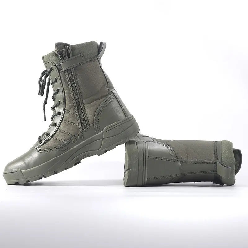 2026 New Winter Combat Boots Outdoor Wear-Resistant Hiking Men and Women Tactical Training Botas High Top Desert Shoes