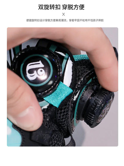 Children‘s Basketball Shoes Anti-slip Basketball Trainers Kids Outdoor Cushioned Sneakers Breathable Ankle Support Athletic Shoe