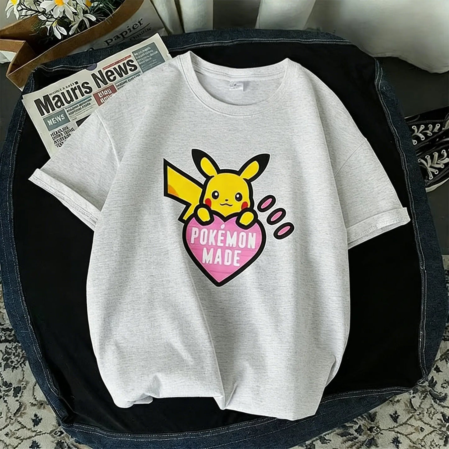 T Shirt Man Women 2026 Summer Y2k Short Sleeve Tee Tops Streetwear Casual Parent-child Clothing Unisex