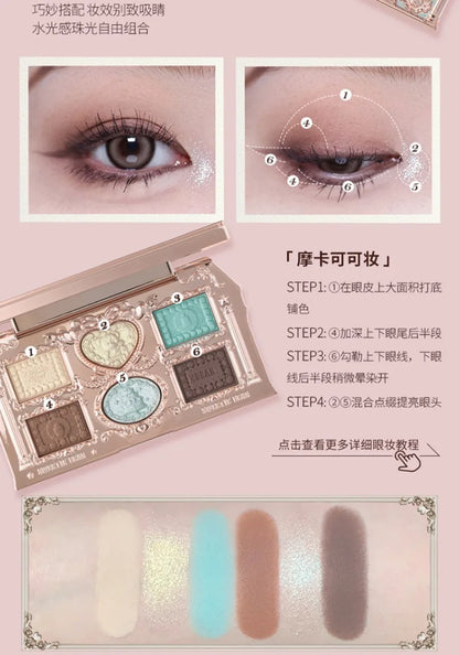 Makeup Set Swan Ballet Concealer Palette Embossed Blusher Shine Lipstick Kit With Bag THE SWEETIE BEAR Bunny Garden