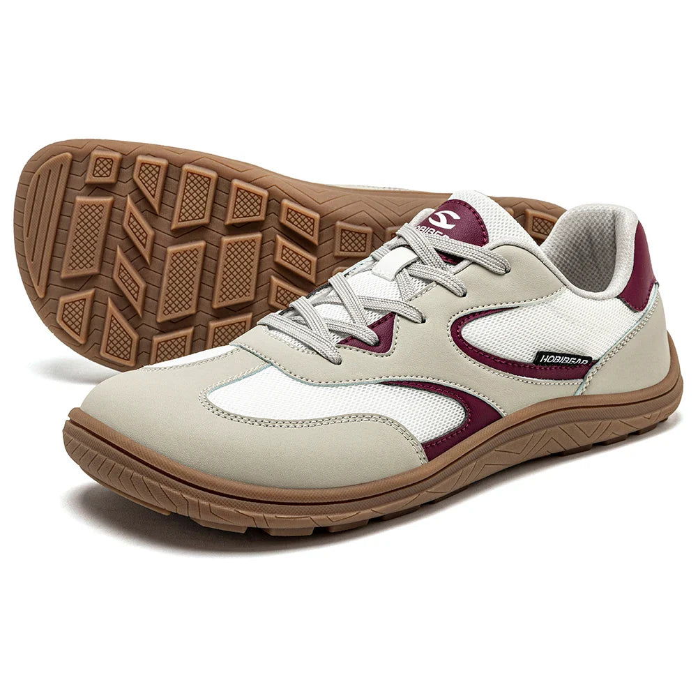 Unisex Barefoot Shoes Wide Width Minimalist Sneakers Zero Drop Classic Retro Outdoor Walking Shoes for Men Women