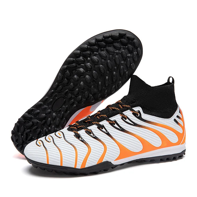Men's Football Boots TF/FG Adults Soccer Shoes Professional High Quality Soccer Cleats Teenager Anti-slip Outdoor Sports Sneaker