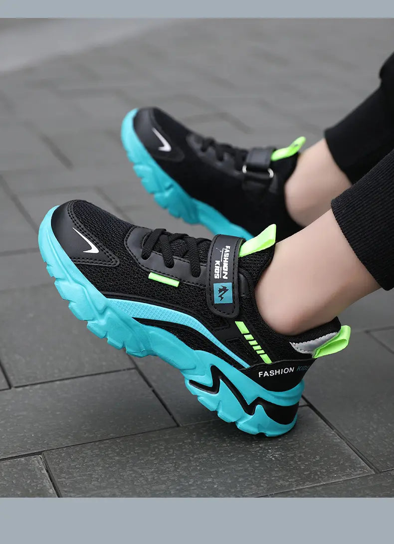 Children's Sports Shoes Kids Running Sneakers for Boys Girls Air Mesh Breathable Outdoor School Casual Fashion Shoes Anti-skid