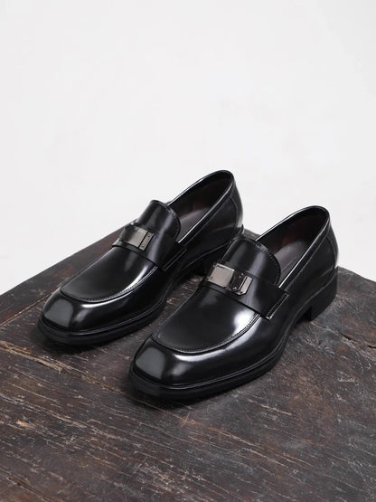 2026 Spring and Autumn New Business Formal Men's Shoes, Leather Breathable Casual Professional Fashion Loafers