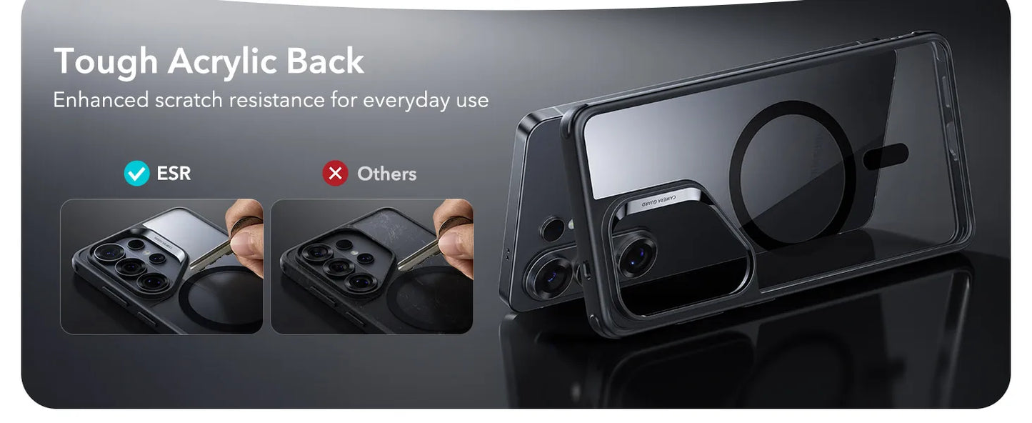 Military-Grade Protection Phone Case for Samsung S25 Ultra Compatible with MagSafe Classic Series for Galaxy S26 Ultra