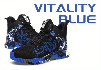 Blue Up Steel Toe High Top Boots Men Women Comfortable Breathabl Safety Boots Anti Smash Indestructible Construction Work Shoes