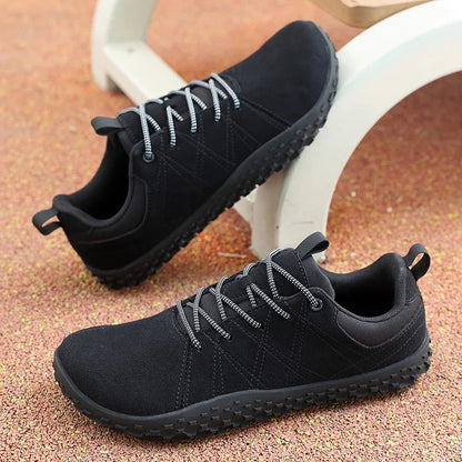 Calçados Masculinos de Caminhada Descalços com Bico Largo, Minimalistas, Confortáveis, Respiráveis, Solado Zero, Tênis Casuais Masculinos