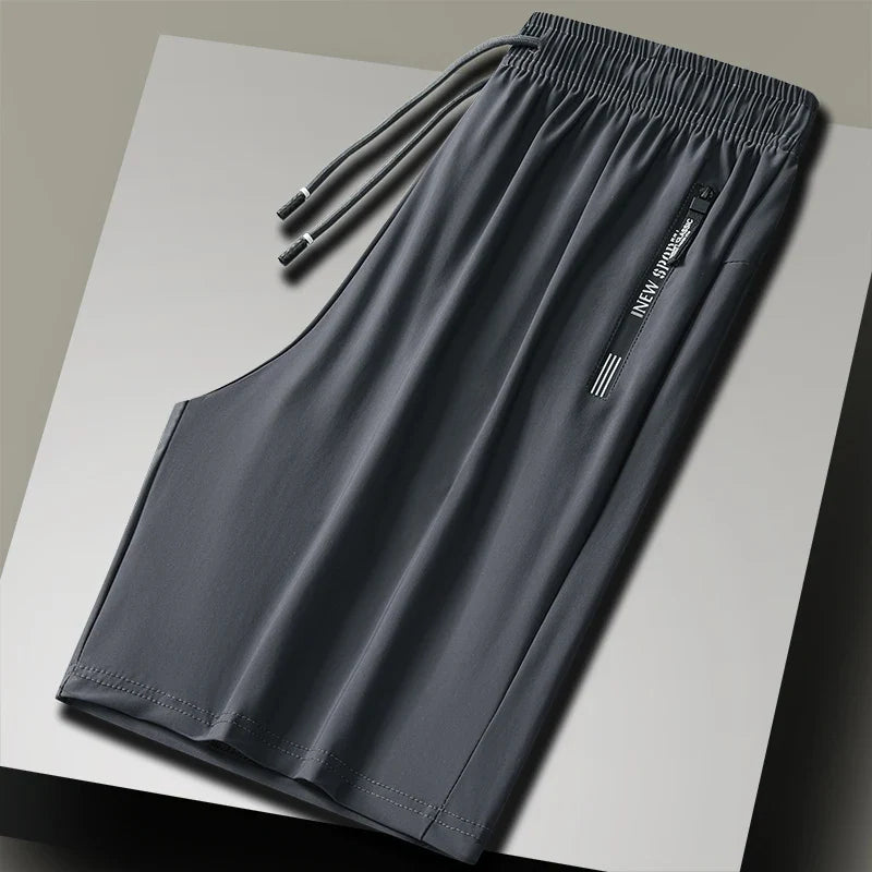 Men's Sports Shorts,bermuda Clothing, Fitness Jogging Shorts,ice Silk
