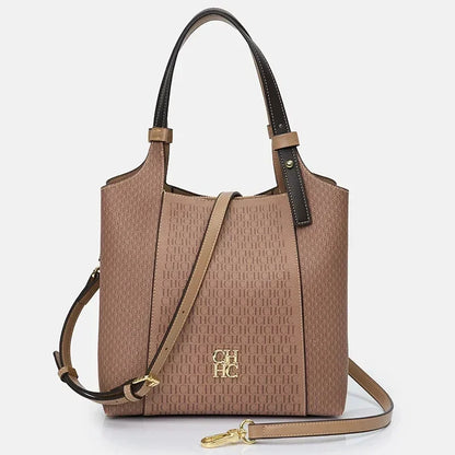Fashion Letter Printed Design Women's Handbag High-end Light Luxury Vintage Brand Large Capacity New Women's Tote Bag