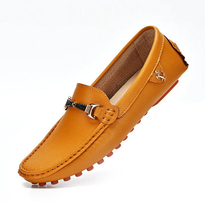 White Loafers for Men Size 48 Slip on Shoes Driving Flats Casual Moccasins for Men Comfy Male Loafers