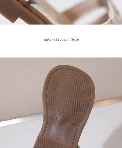Traditional Chinese Embroidery Kids Shoes for Girl Sandals Summe Retro Princess Shoes Roman Style Girls Leather Shoes Kid F05173