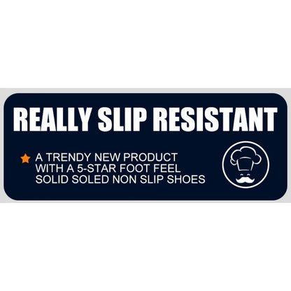 Men's Work Shoes Non Slip Oil Resistant Chef Shoes Suitable Seasons Lightweight and Comfortable with A Soft Sole That Not Tiring