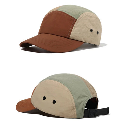 Fashion Adjustable Hat 5 Panel Cap Quick Dry Cap Snapback Hats Unisex Baseball Caps Sun Hats