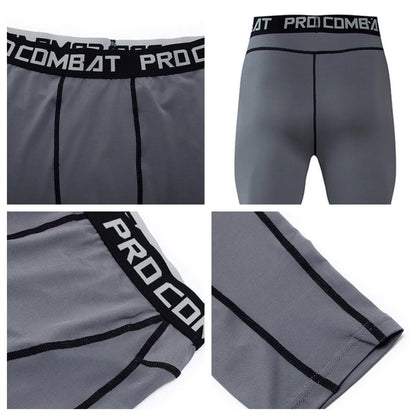 Men Compression Tight Leggings Running Sports Male Gym Fitness Jogging Pants Quick Dry Trousers Workout Training Yoga Bottoms