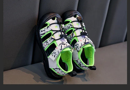 2025 Children's High Quality Close Toe Summer Beach Water Shoes Outdoor School Sport Sandals for Kids Toddler Boys Girls