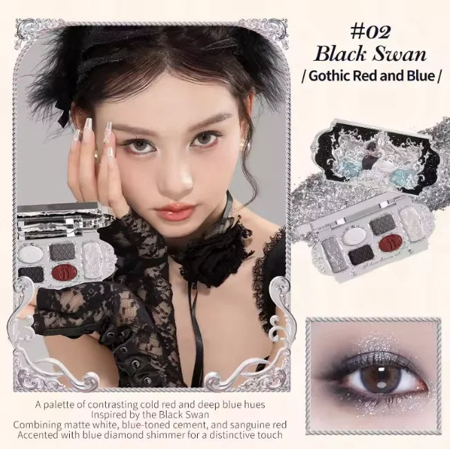 Little Angel Collection Makeup Gift Box Eyeshadow Blush Cream Matte Lipstick Highlighter Full Kit All In One
