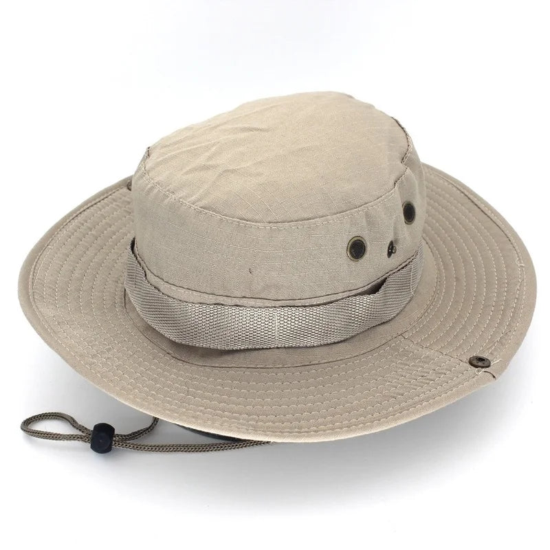 Camouflage Tactical Cap Boonie Bucket Hat Caps Camo Men Outdoor Sports