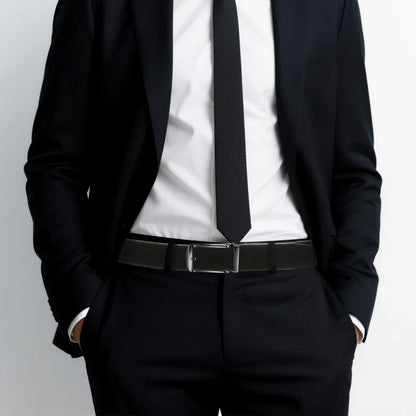 Men Belts Leather Waist Strap Male Automatic Buckle Waistband Mens High Quality Girdle Belts for Women Men Gifts 105 115 125cm