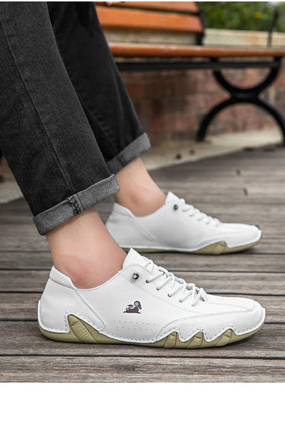 Men's shoes four season new plus size casual shoes fashion low-top soft sole breathable outdoor shoes men's sports walking shoes