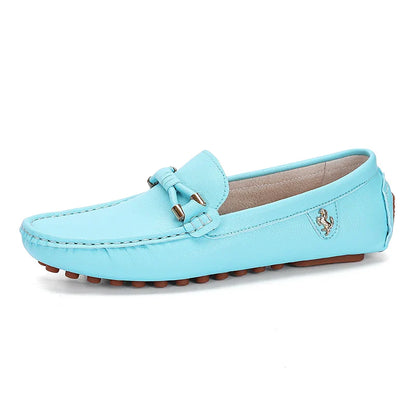 Summer Mens Fashion High Quality Outdoor Casual Leather Shoes Comfortable Breathable Classic 2024 New Slip on Men's Shoes