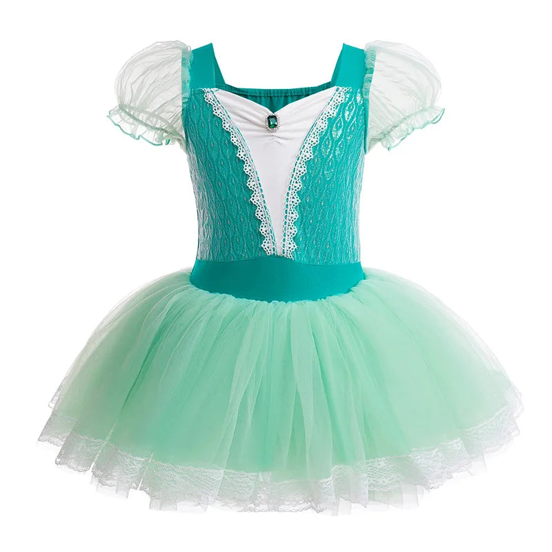 Girl Ballet Dancing Dress Party Fancy Sequined TUTU Dress Princess Girl Clothes Baby Girl Stage Shows Party Costumes