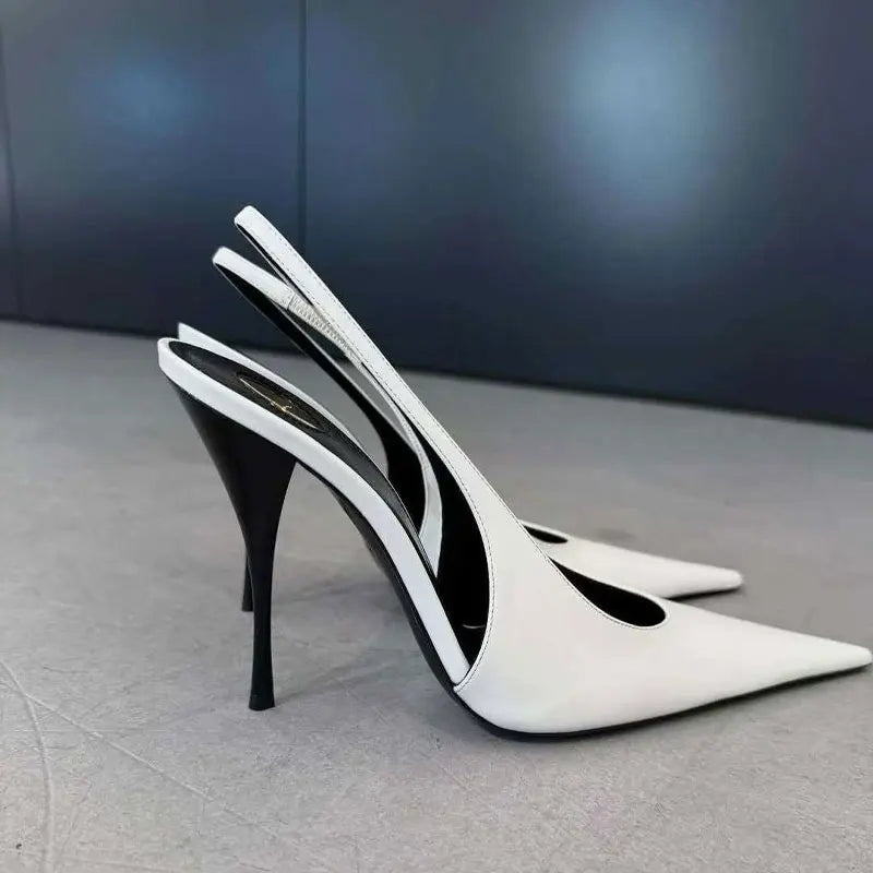 2026 High-heel 9.5 cm Women's Sandals Shoes for Women Size 34-43 New Fashion Pointed Summer Women Shoes Sandalias De Mujer