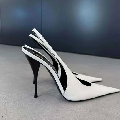 2026 High-heel 9.5 cm Women's Sandals Shoes for Women Size 34-43 New Fashion Pointed Summer Women Shoes Sandalias De Mujer