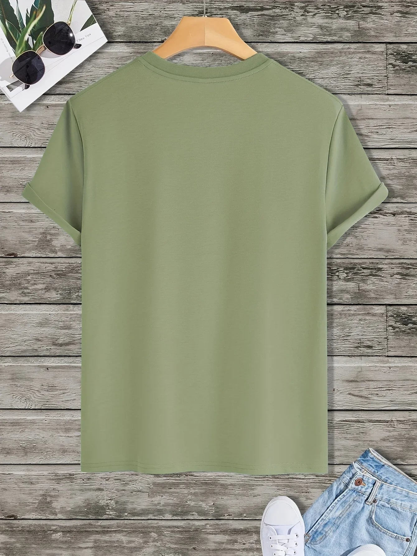 Men's 100% pure cotton summer loose and comfortable casual solar system Planets printed round neck short sleeved T-shirt top